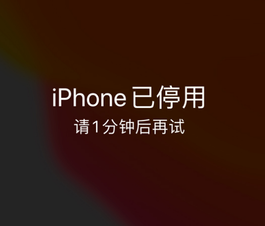 山西苹果手机维修分享:iPhone 显示“不可用”或“已停用”怎么办？还能保留数据吗？ 