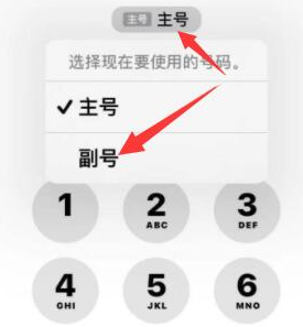 山西苹果14维修店分享iPhone 14 Pro Max使用副卡打电话的方法 